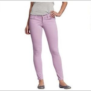 Old Navy Rockstar Super Skinny Lavender Purple Jeans